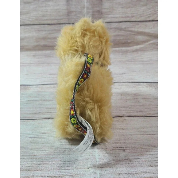 American Girl Julie's Plush Dog Mutt Terrier Stuffed Animal Pet Leash Tan 2016 - Picture 3 of 4